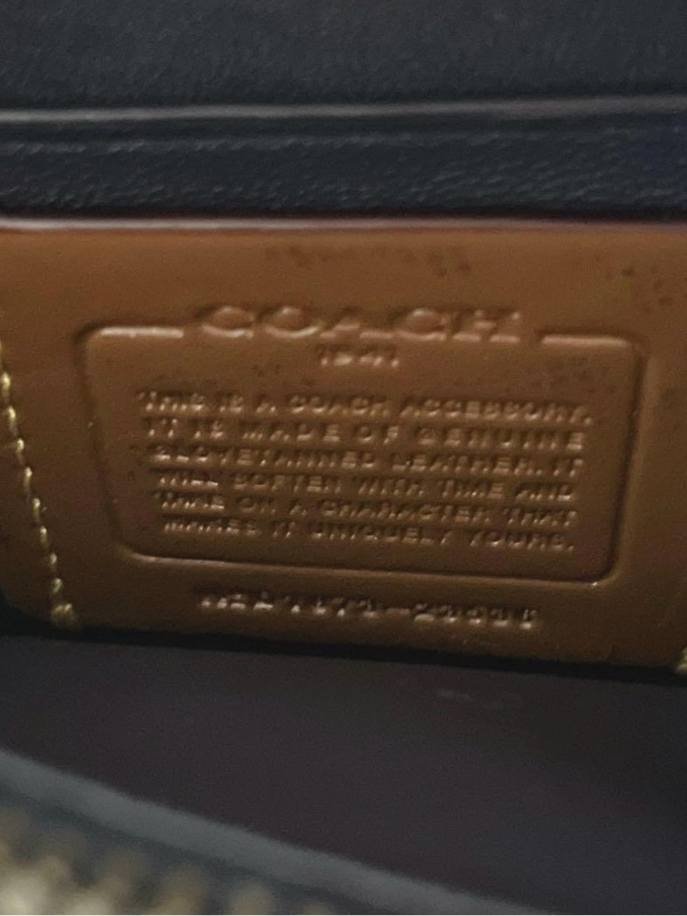 Coach 1941 Tea Rose Clutch EUC - Picture 9 of 9